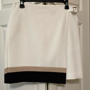 Cream color skirt